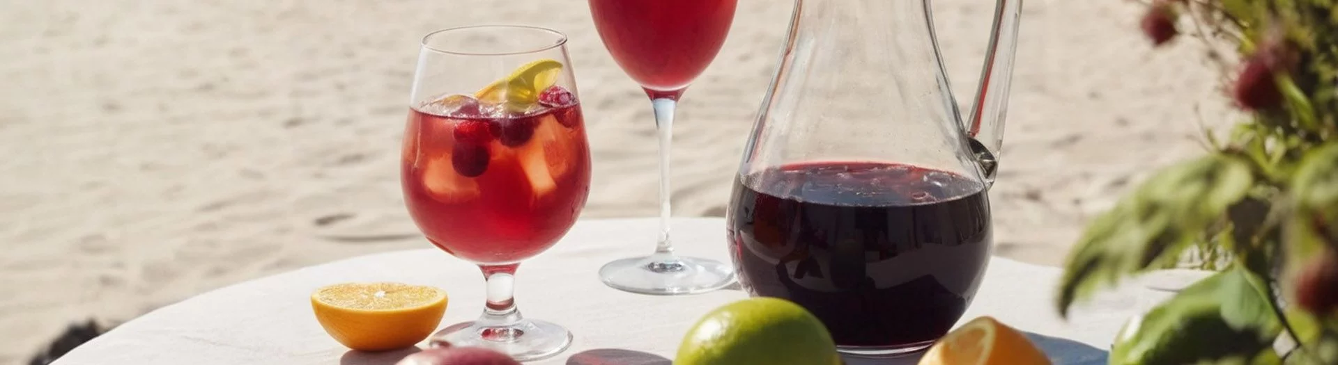 prepare the best sangria for the beach